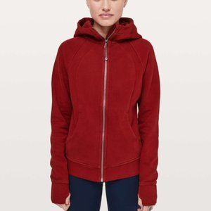 Lululemon Scuba Hoodie - Dark Sport Red
